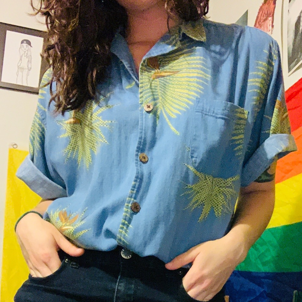 *Stranger Things Inspired* Vintage Hawaiian Shirt